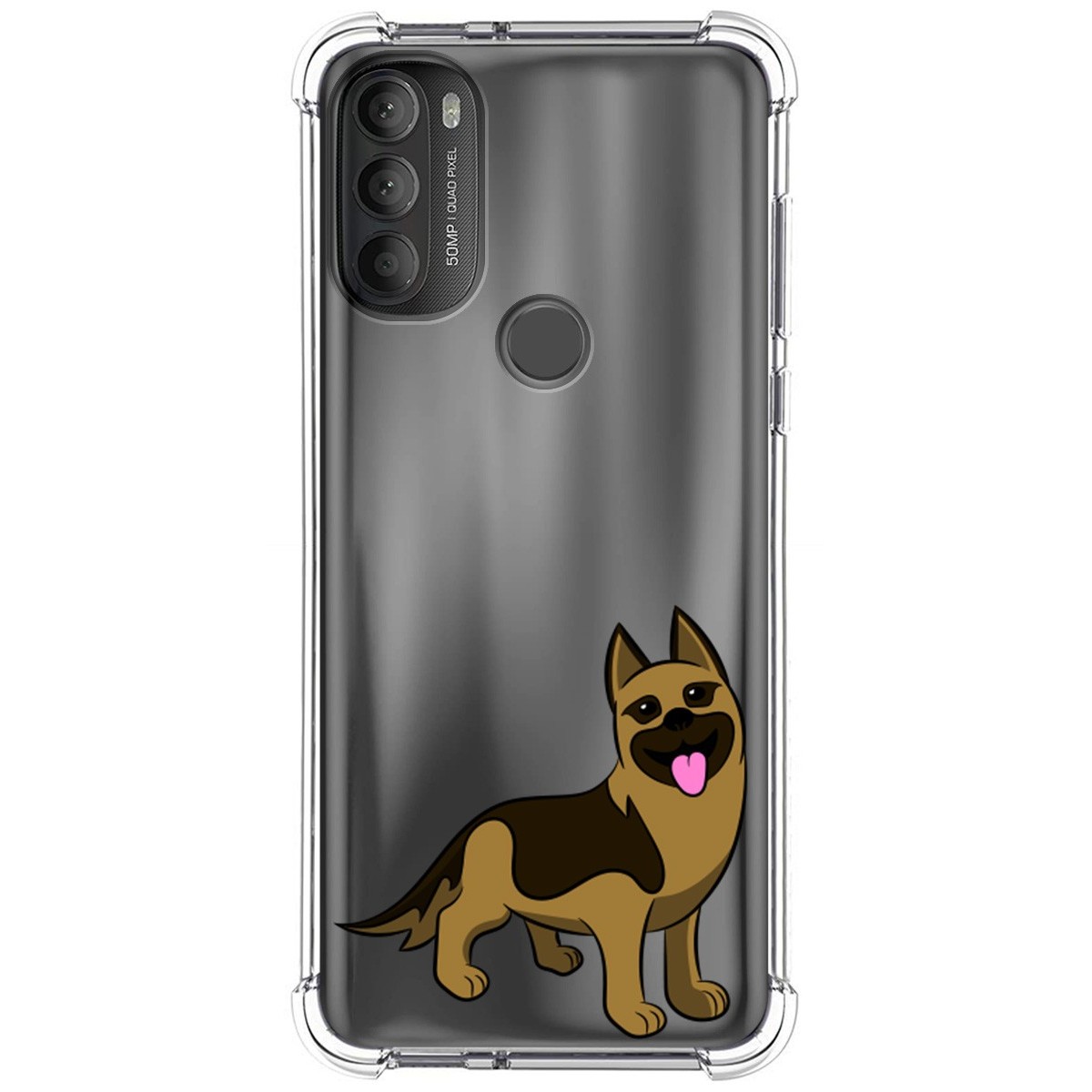 Funda Silicona Antigolpes para Motorola Moto G71 5G diseño Perros 03 Dibujos