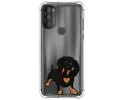 Funda Silicona Antigolpes para Motorola Moto G71 5G diseño Perros 04 Dibujos