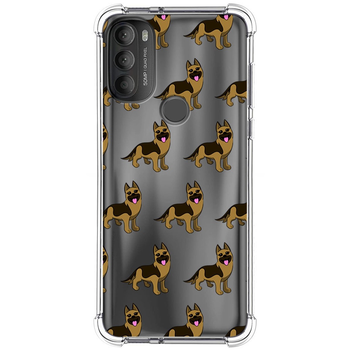 Funda Silicona Antigolpes para Motorola Moto G71 5G diseño Perros 09 Dibujos