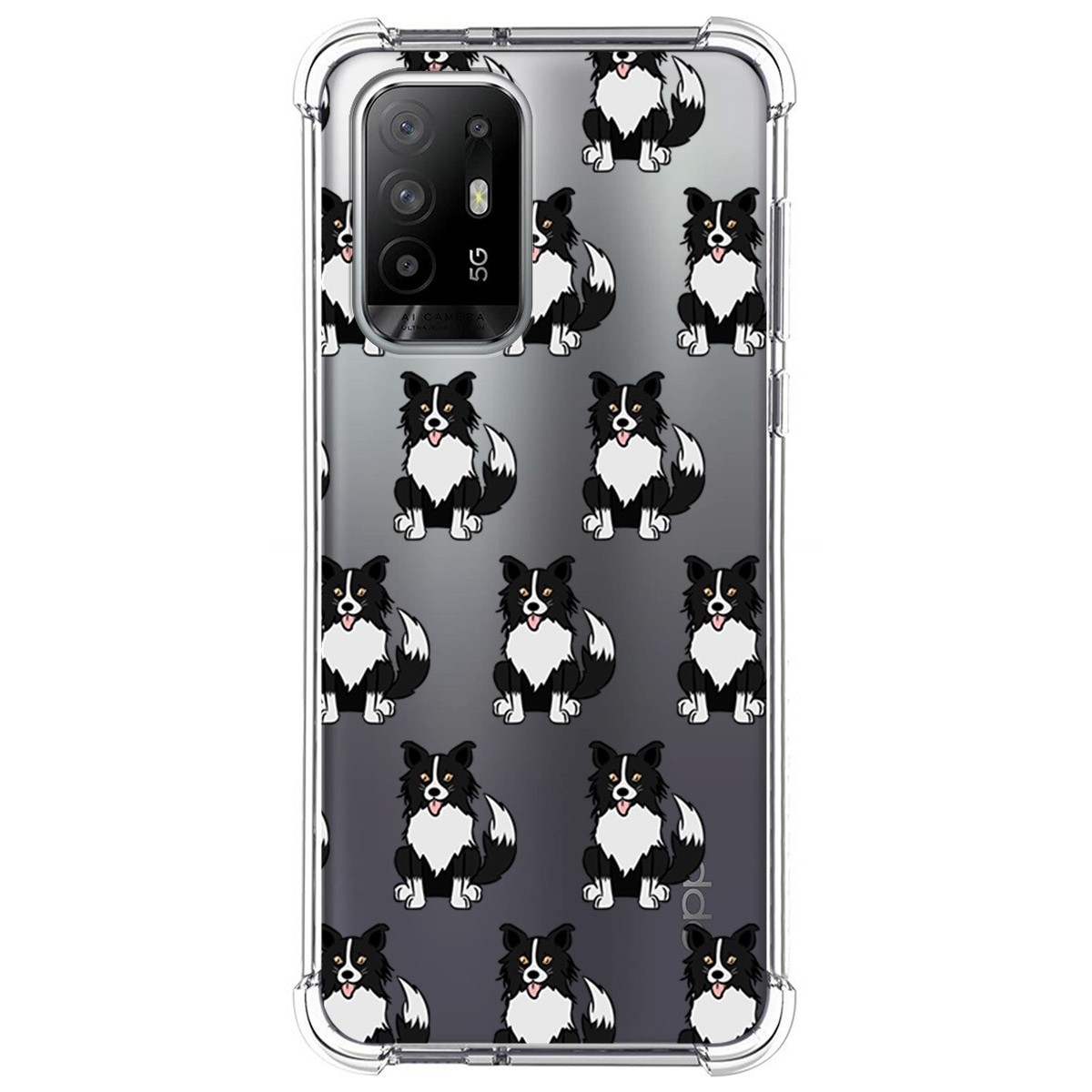 Funda Silicona Antigolpes para Oppo A94 5G diseño Perros 07 Dibujos