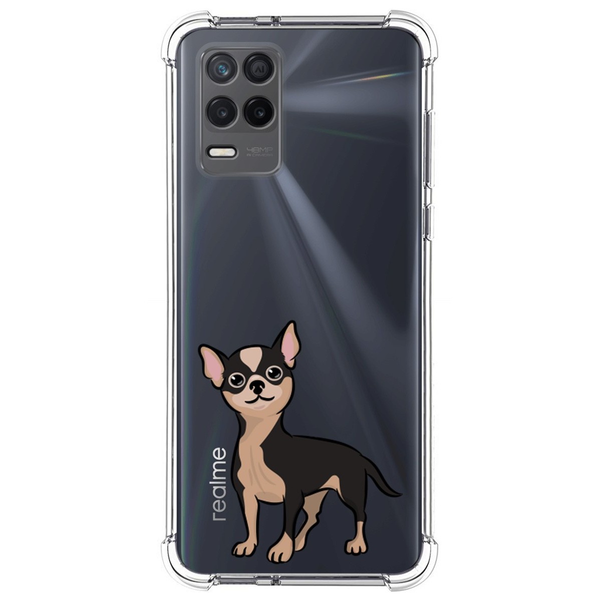 Funda Silicona Antigolpes para Realme 8 5G / Narzo 30 5G diseño Perros 05 Dibujos