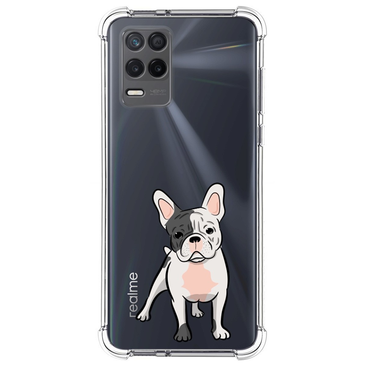 Funda Silicona Antigolpes para Realme 8 5G / Narzo 30 5G diseño Perros 06 Dibujos