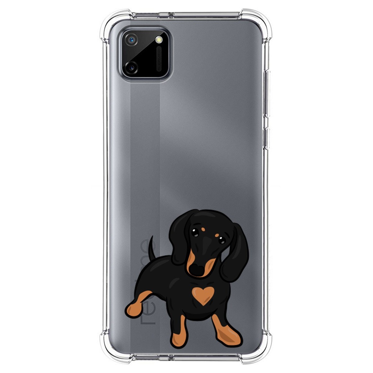 Funda Silicona Antigolpes para Realme C11 diseño Perros 04 Dibujos