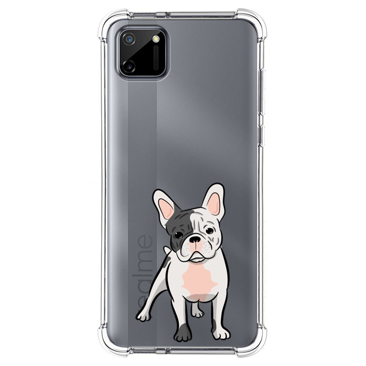 Funda Silicona Antigolpes para Realme C11 diseño Perros 06 Dibujos