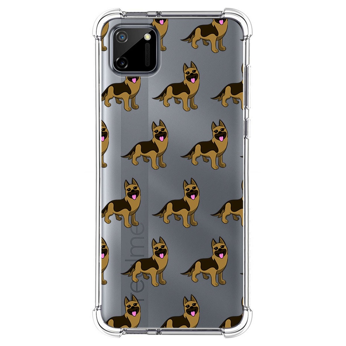 Funda Silicona Antigolpes para Realme C11 diseño Perros 09 Dibujos