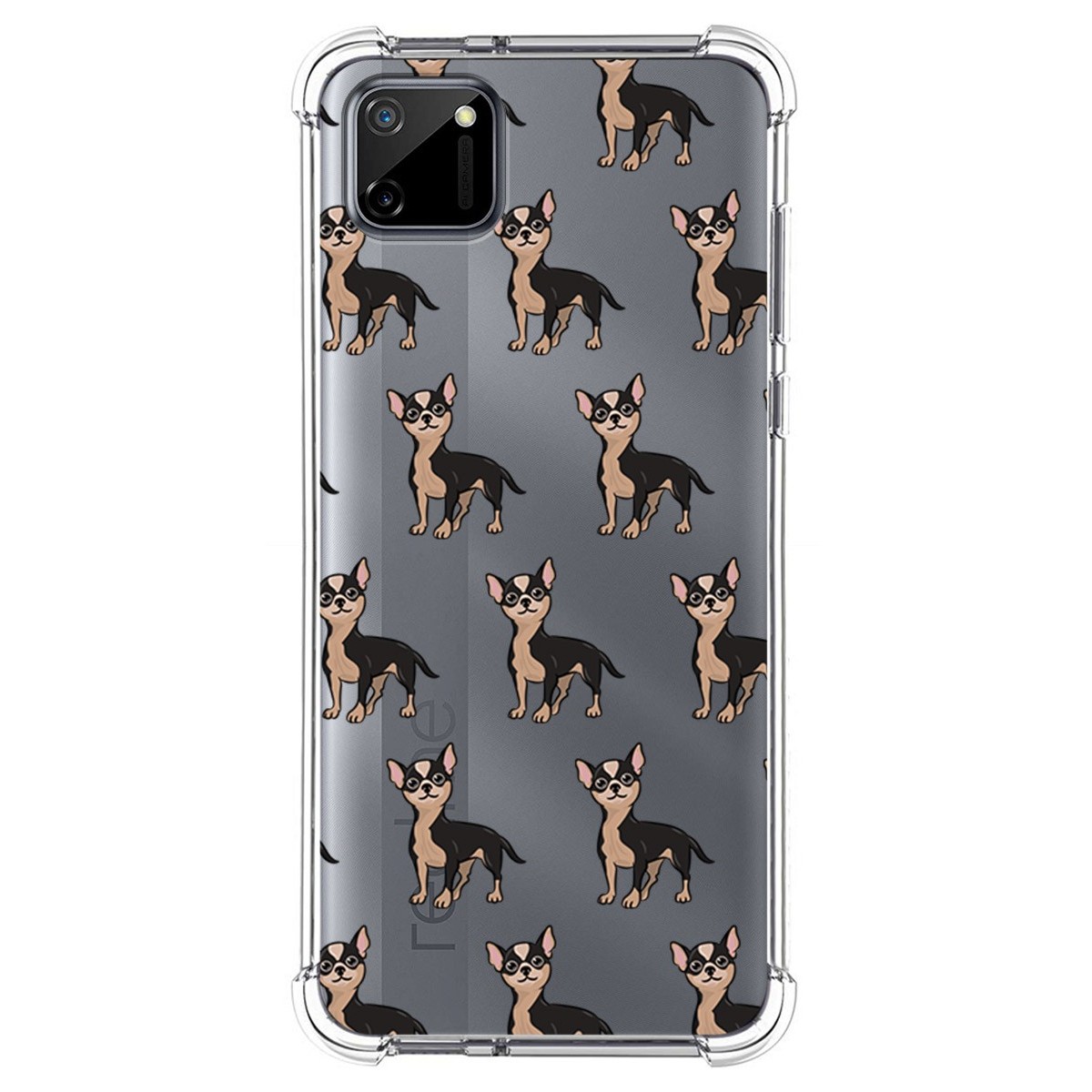 Funda Silicona Antigolpes para Realme C11 diseño Perros 11 Dibujos