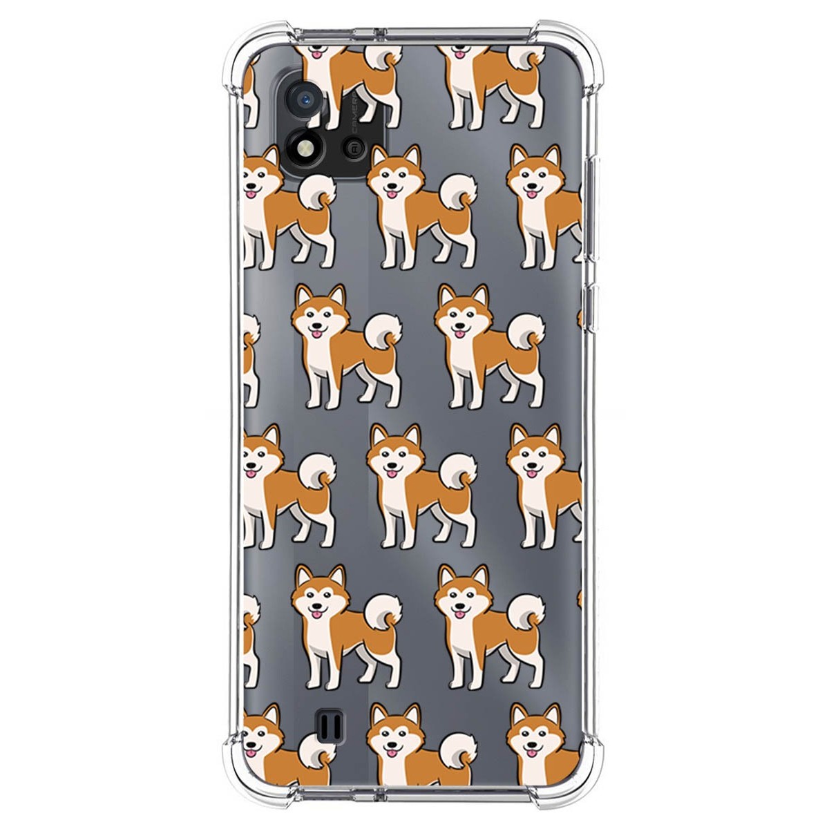 Funda Silicona Antigolpes para Realme C11 2021 diseño Perros 08 Dibujos