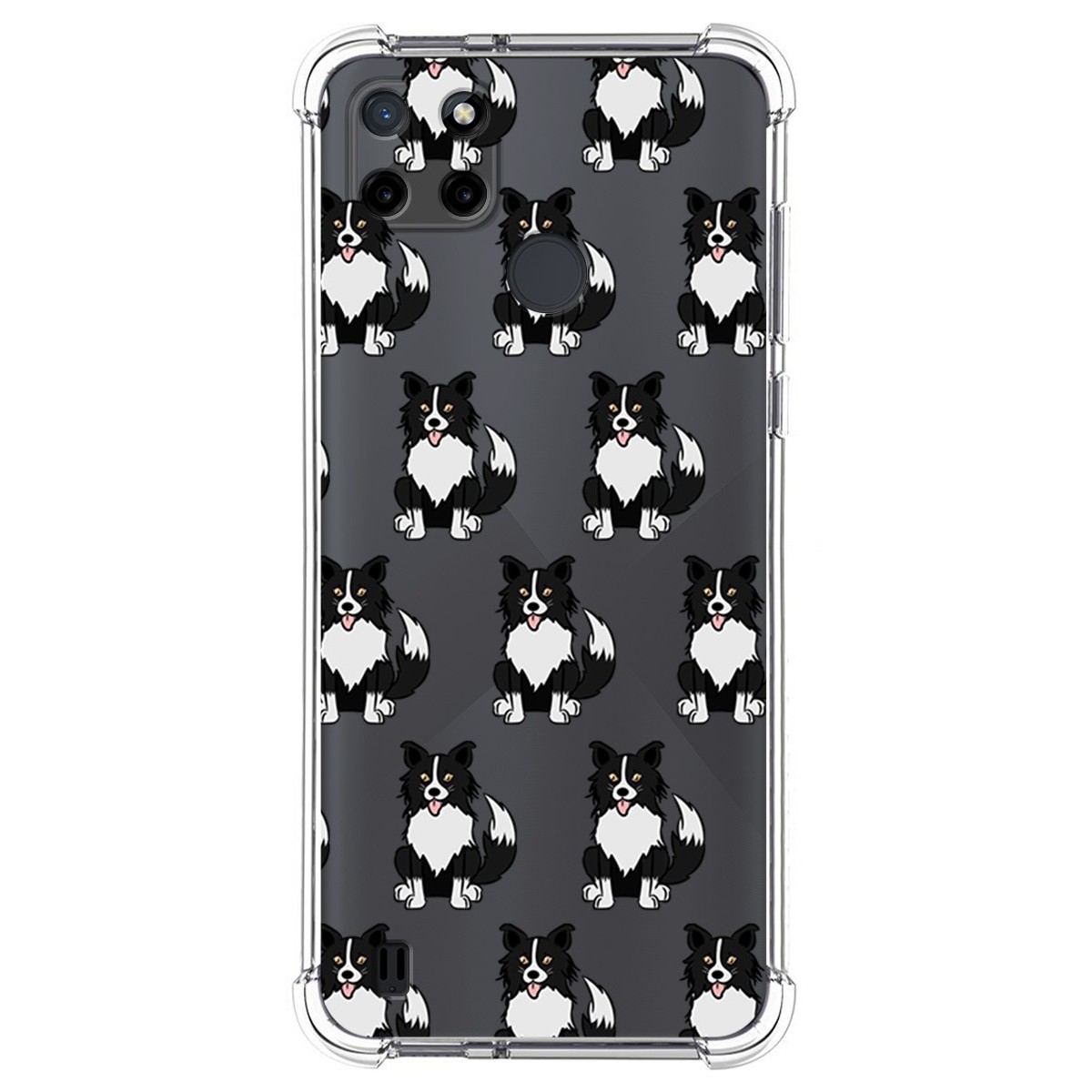 Funda Silicona Antigolpes para Realme C21Y / C25Y diseño Perros 07 Dibujos