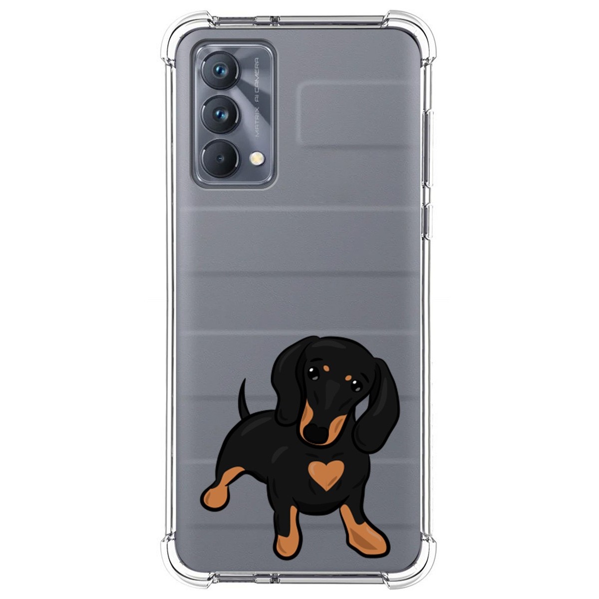 Funda Silicona Antigolpes para Realme GT Master Edition diseño Perros 04 Dibujos