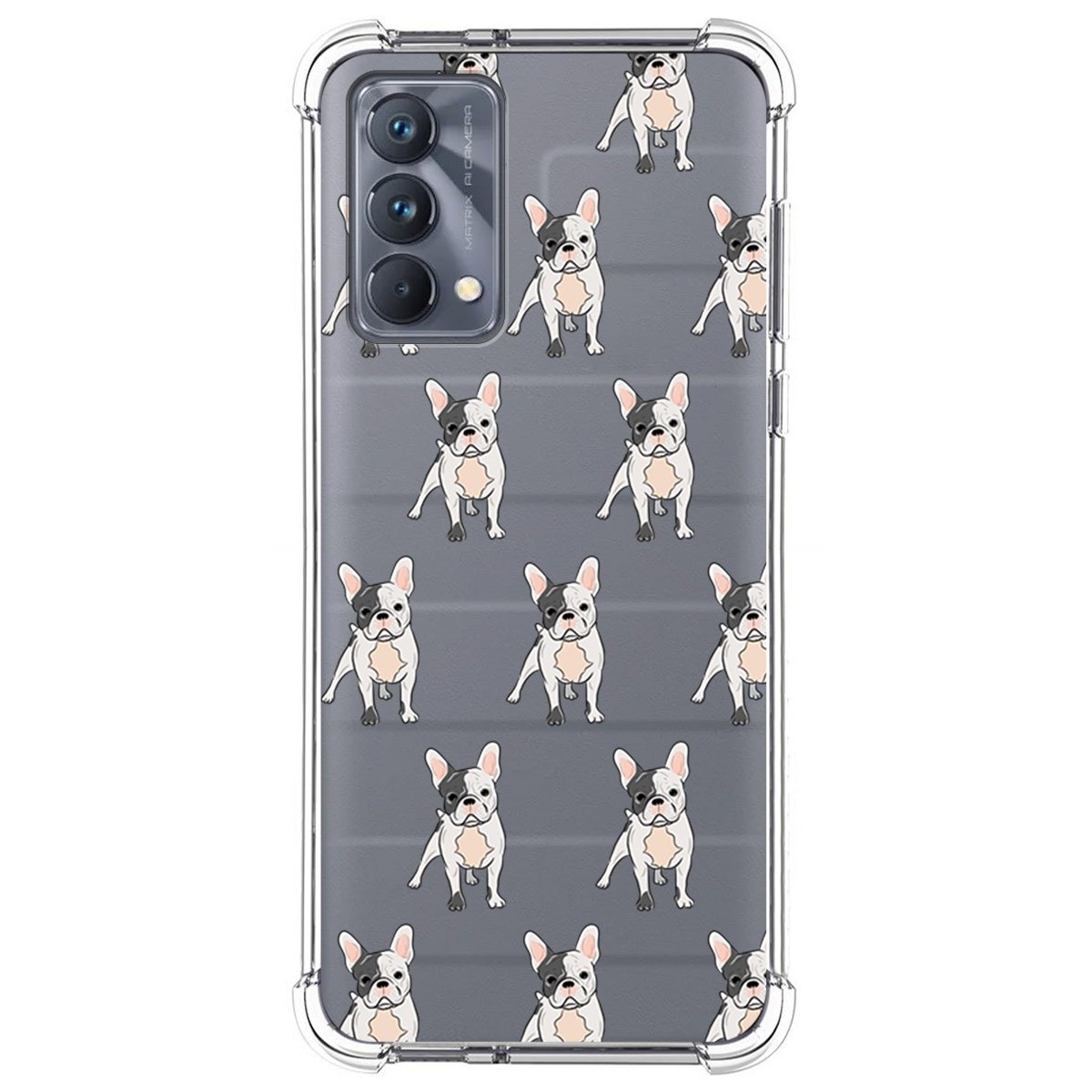 Funda Silicona Antigolpes para Realme GT Master Edition diseño Perros 12 Dibujos