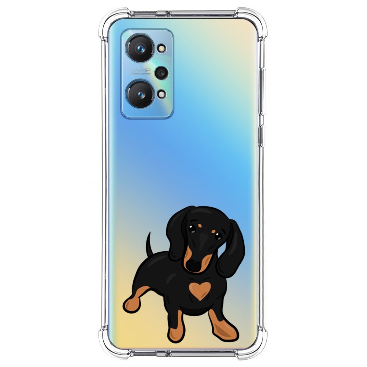 Funda Silicona Antigolpes para Realme GT Neo 2 5G diseño Perros 04 Dibujos