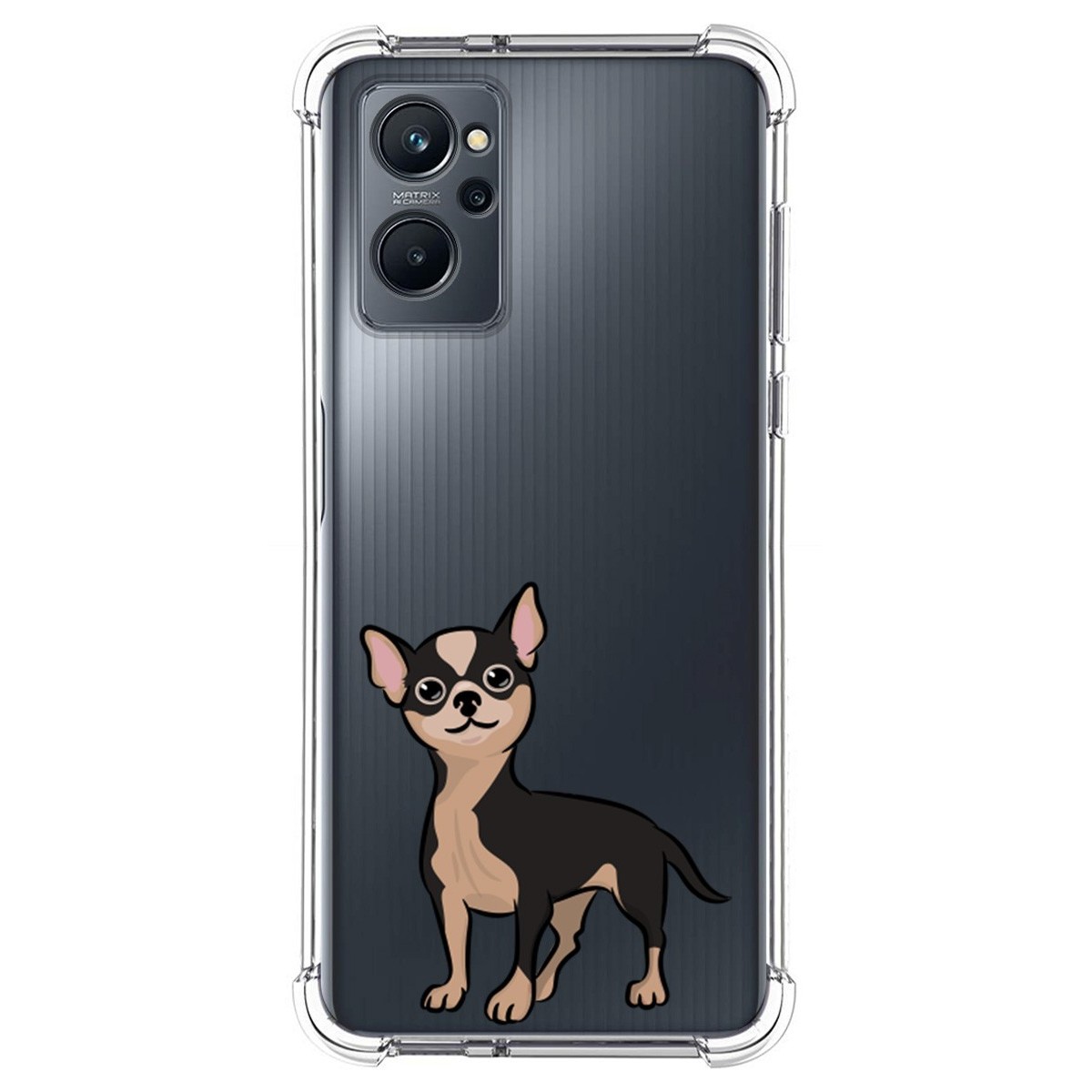 Funda Silicona Antigolpes para Realme 9i diseño Perros 05 Dibujos