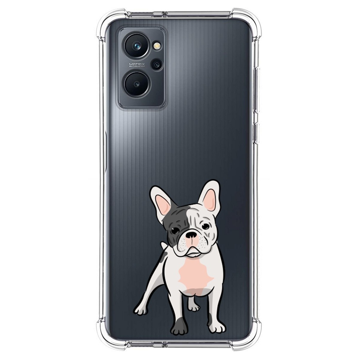 Funda Silicona Antigolpes para Realme 9i diseño Perros 06 Dibujos