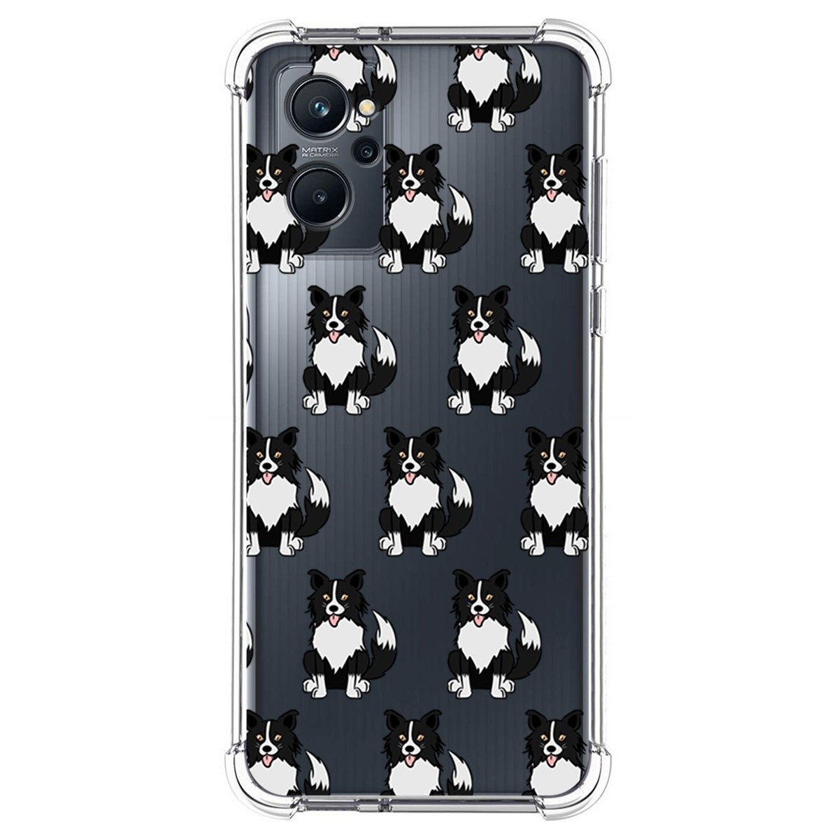 Funda Silicona Antigolpes para Realme 9i diseño Perros 07 Dibujos