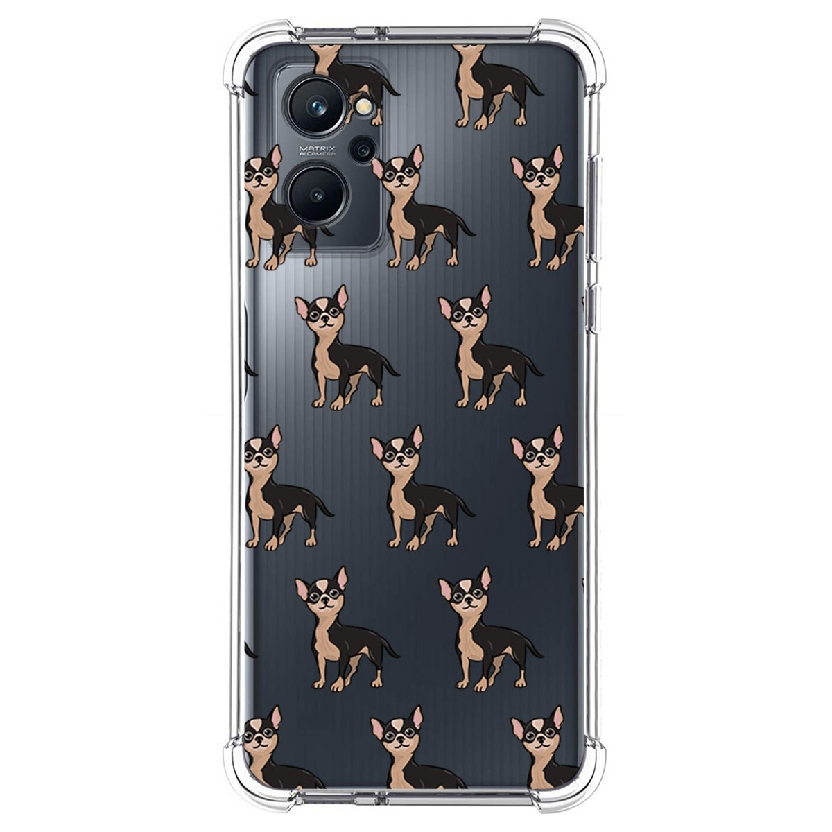 Funda Silicona Antigolpes para Realme 9i diseño Perros 11 Dibujos