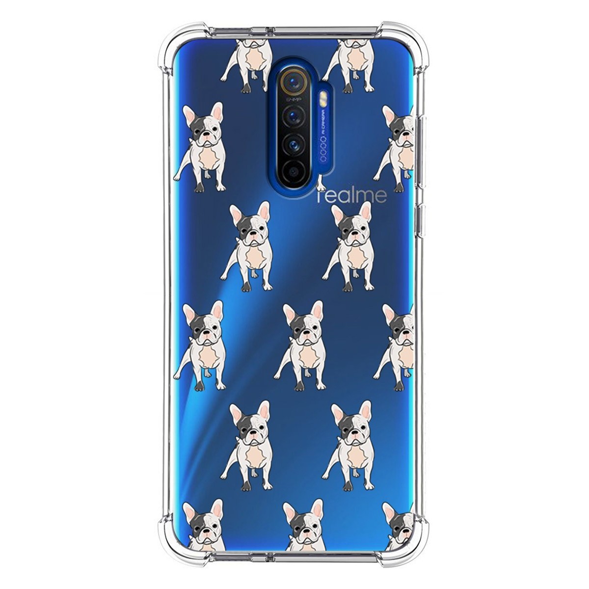 Funda Silicona Antigolpes para Realme X2 Pro diseño Perros 12 Dibujos