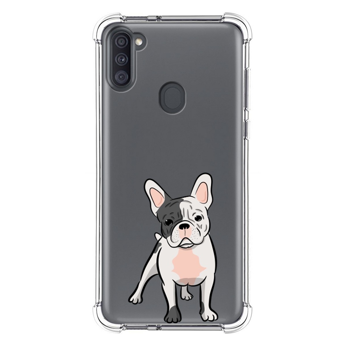 Funda Silicona Antigolpes para Samsung Galaxy A11 / M11 diseño Perros 06 Dibujos