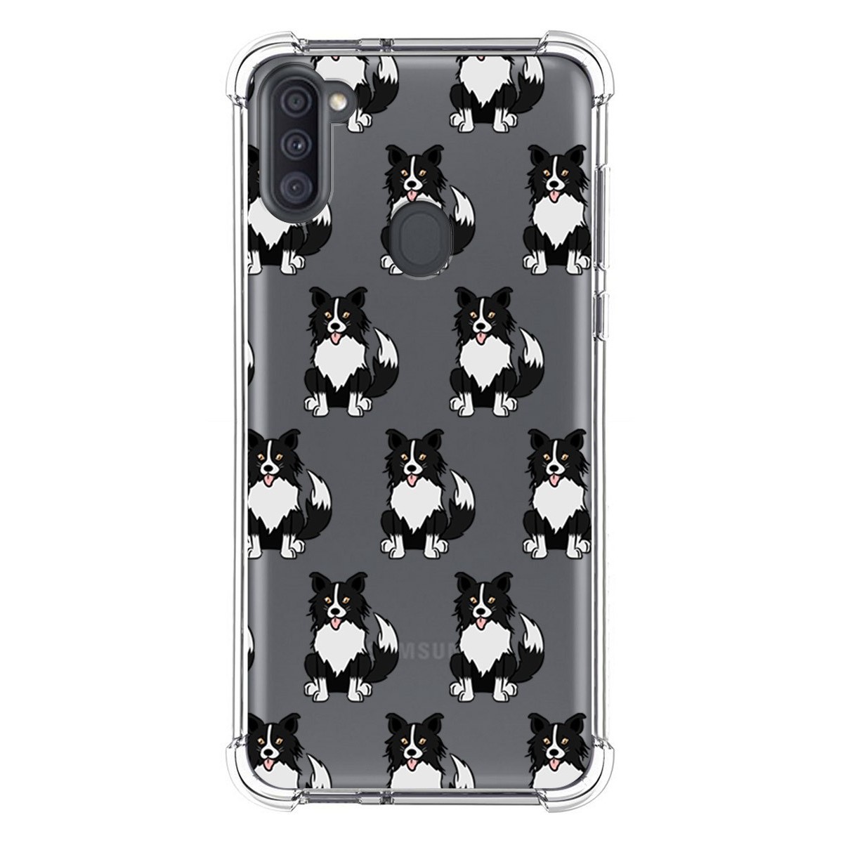 Funda Silicona Antigolpes para Samsung Galaxy A11 / M11 diseño Perros 07 Dibujos