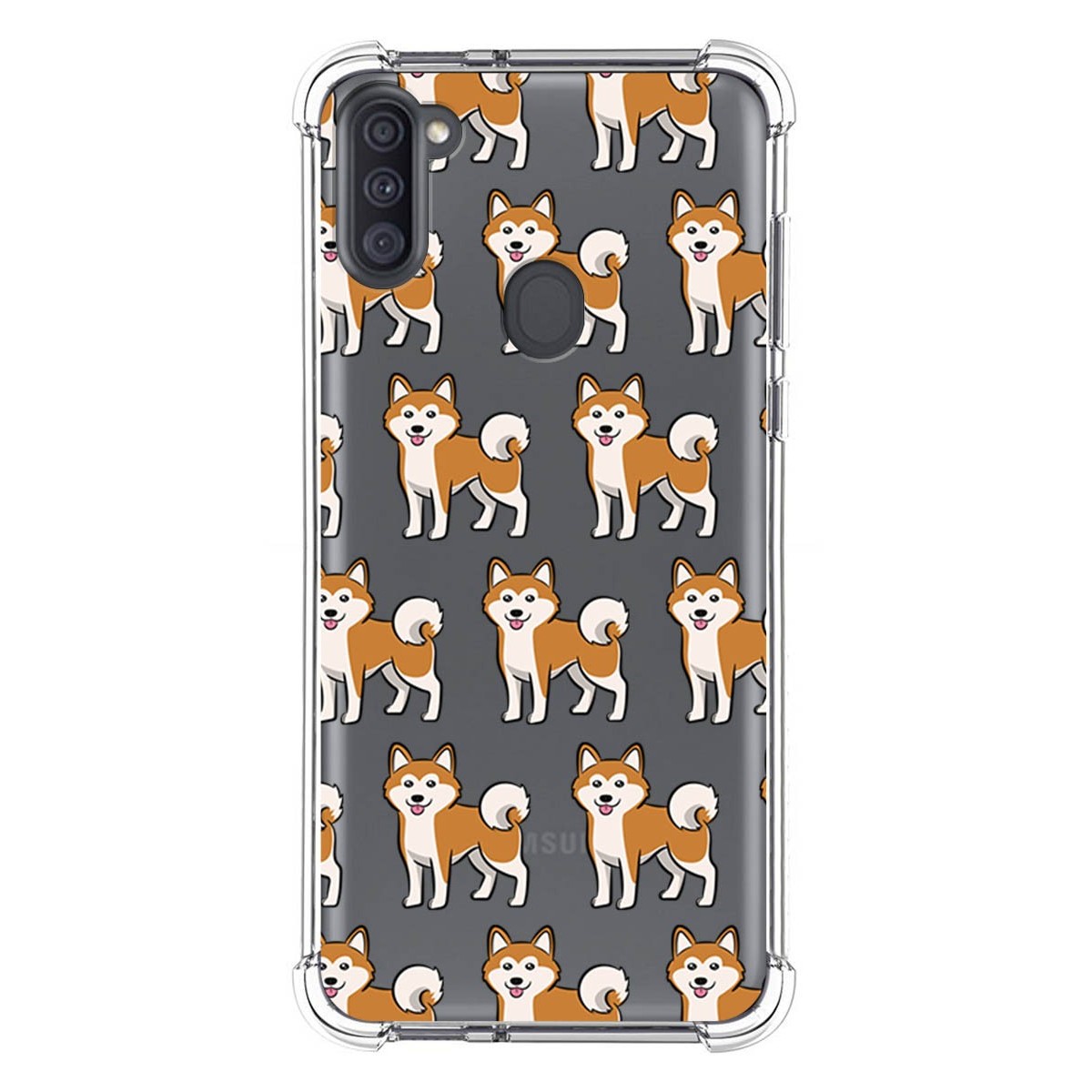 Funda Silicona Antigolpes para Samsung Galaxy A11 / M11 diseño Perros 08 Dibujos