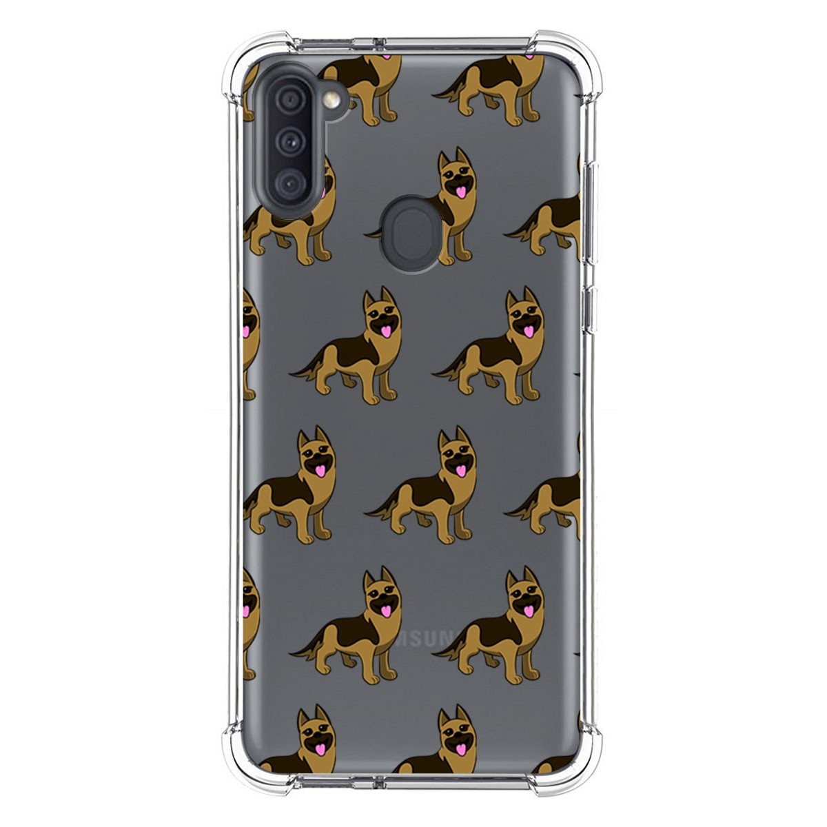 Funda Silicona Antigolpes para Samsung Galaxy A11 / M11 diseño Perros 09 Dibujos