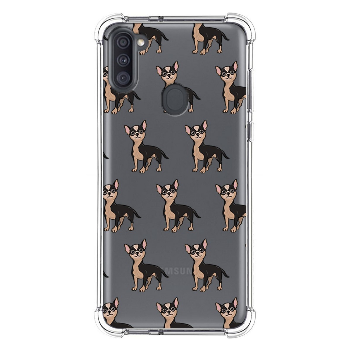 Funda Silicona Antigolpes para Samsung Galaxy A11 / M11 diseño Perros 11 Dibujos