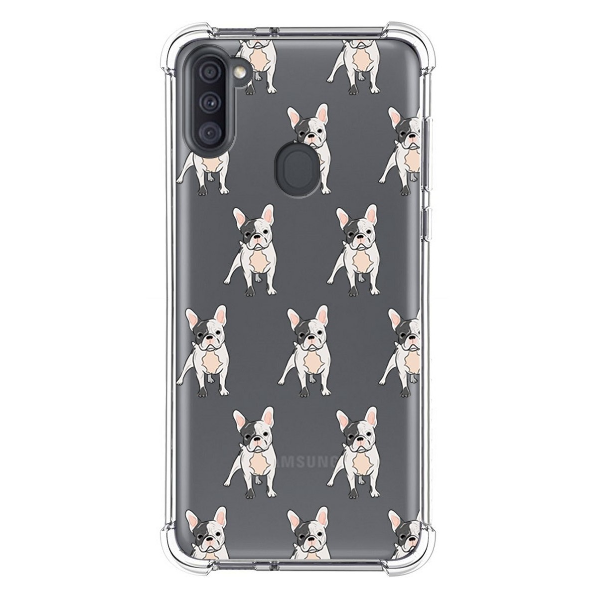 Funda Silicona Antigolpes para Samsung Galaxy A11 / M11 diseño Perros 12 Dibujos