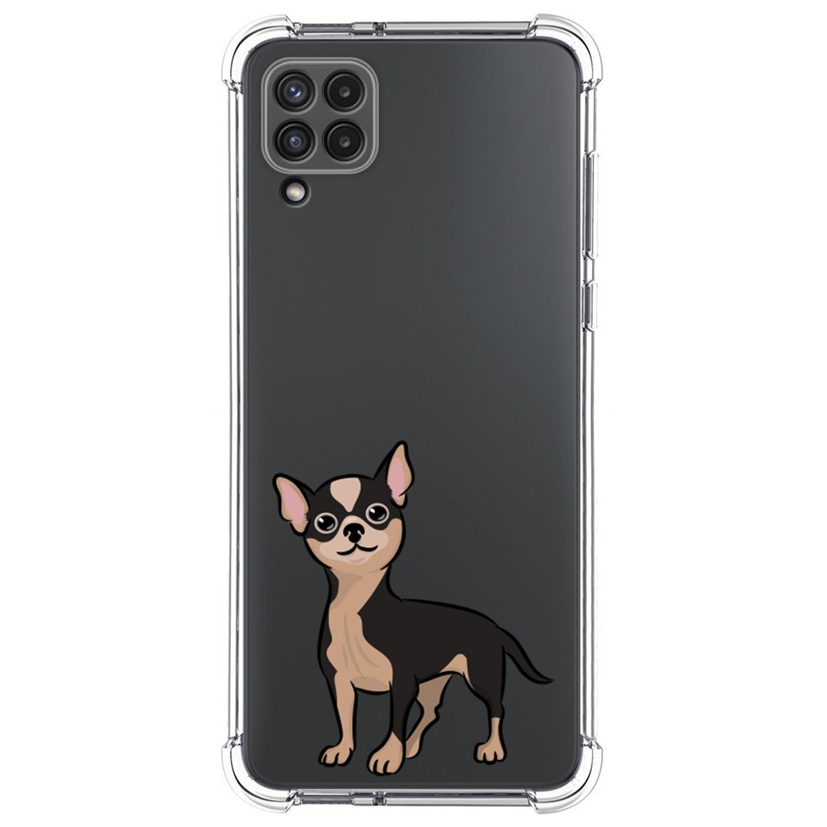 Funda Silicona Antigolpes para Samsung Galaxy A22 4G / M22 diseño Perros 05 Dibujos