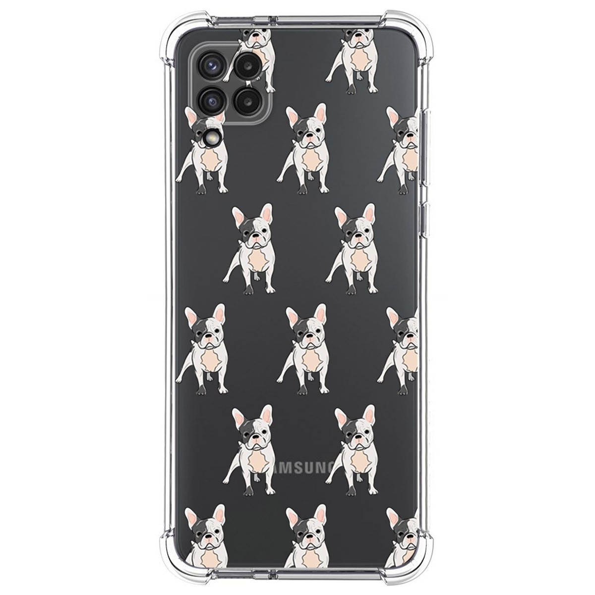 Funda Silicona Antigolpes para Samsung Galaxy A22 4G / M22 diseño Perros 12 Dibujos