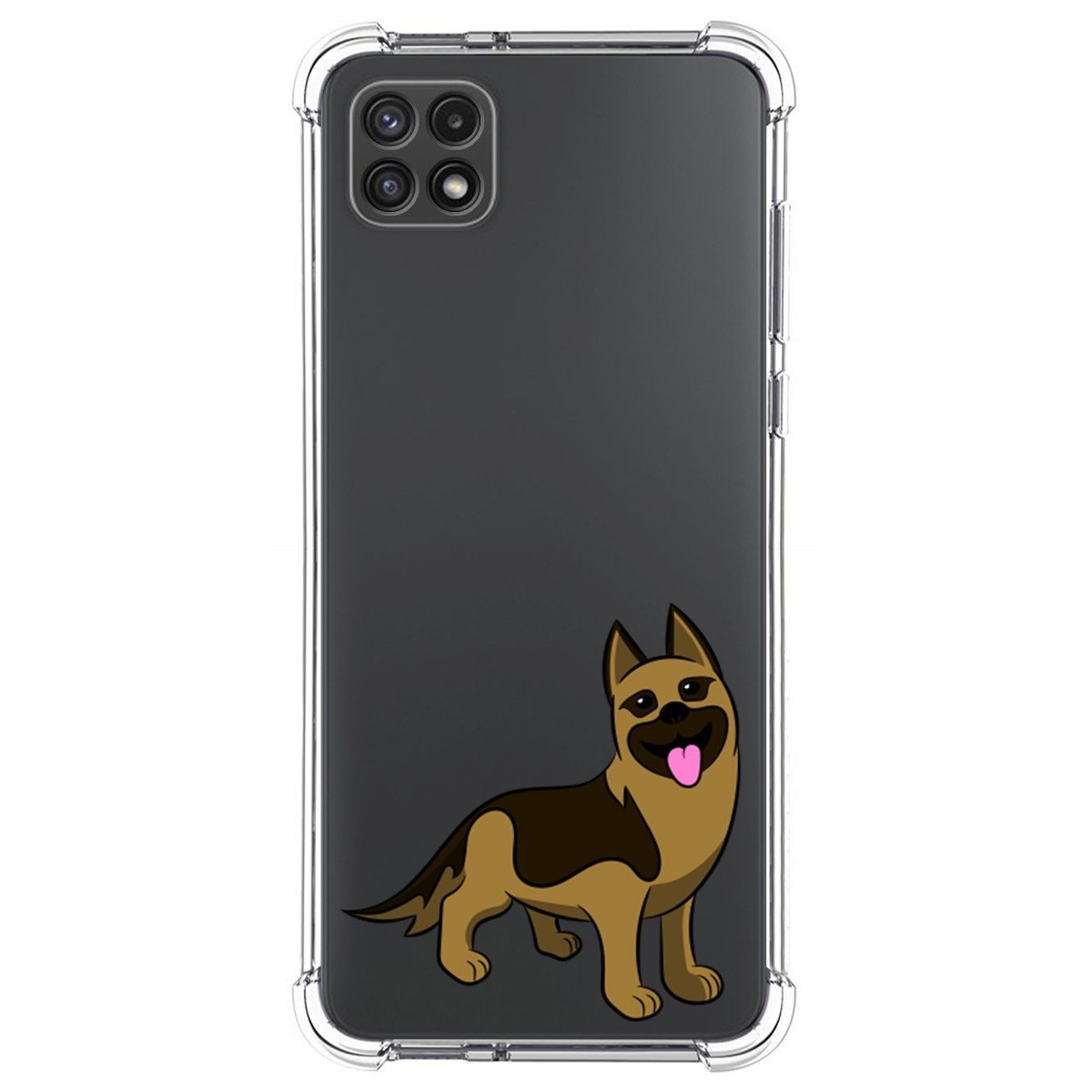 Funda Silicona Antigolpes para Samsung Galaxy A22 5G diseño Perros 03 Dibujos