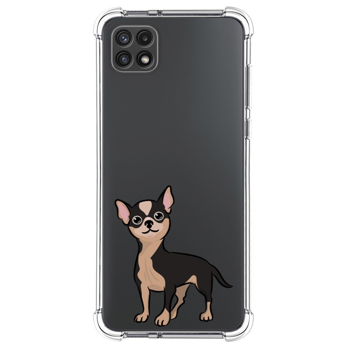 Funda Silicona Antigolpes para Samsung Galaxy A22 5G diseño Perros 05 Dibujos