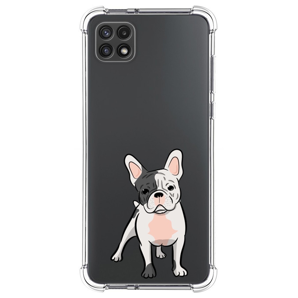 Funda Silicona Antigolpes para Samsung Galaxy A22 5G diseño Perros 06 Dibujos