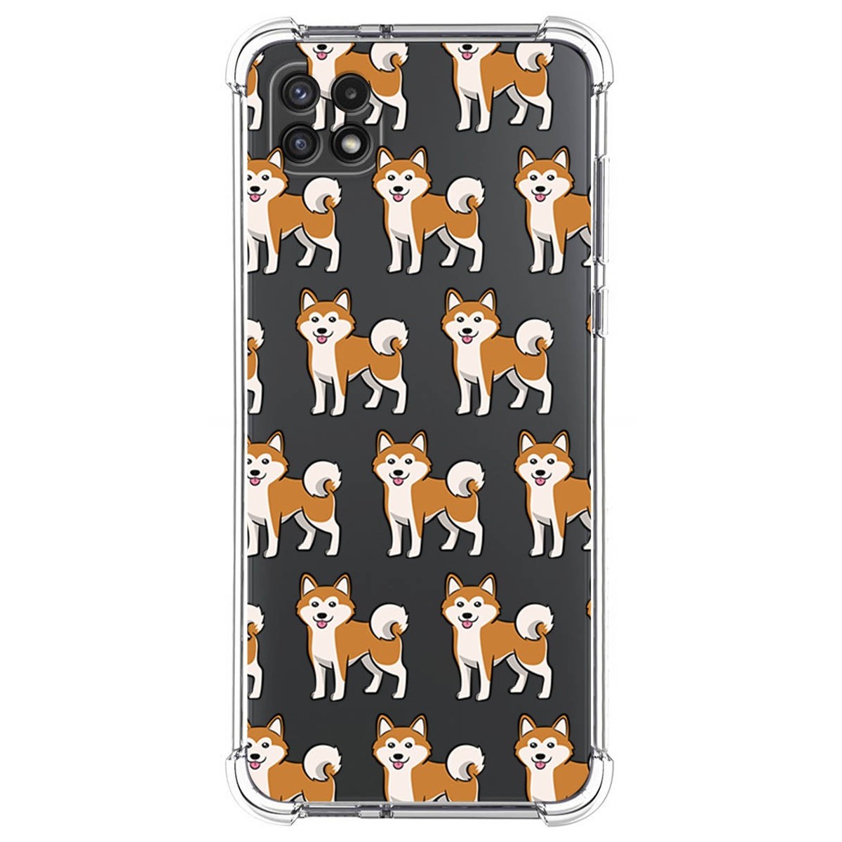 Funda Silicona Antigolpes para Samsung Galaxy A22 5G diseño Perros 08 Dibujos