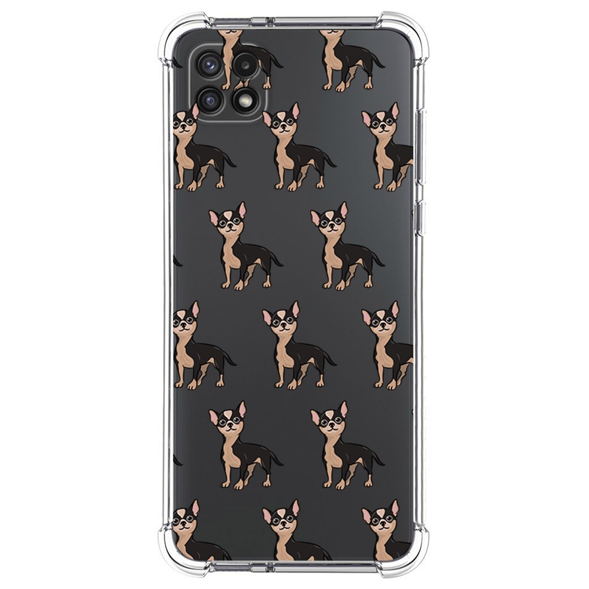 Funda Silicona Antigolpes para Samsung Galaxy A22 5G diseño Perros 11 Dibujos