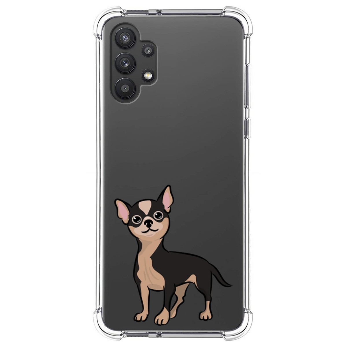 Funda Silicona Antigolpes para Samsung Galaxy A32 5G diseño Perros 05 Dibujos