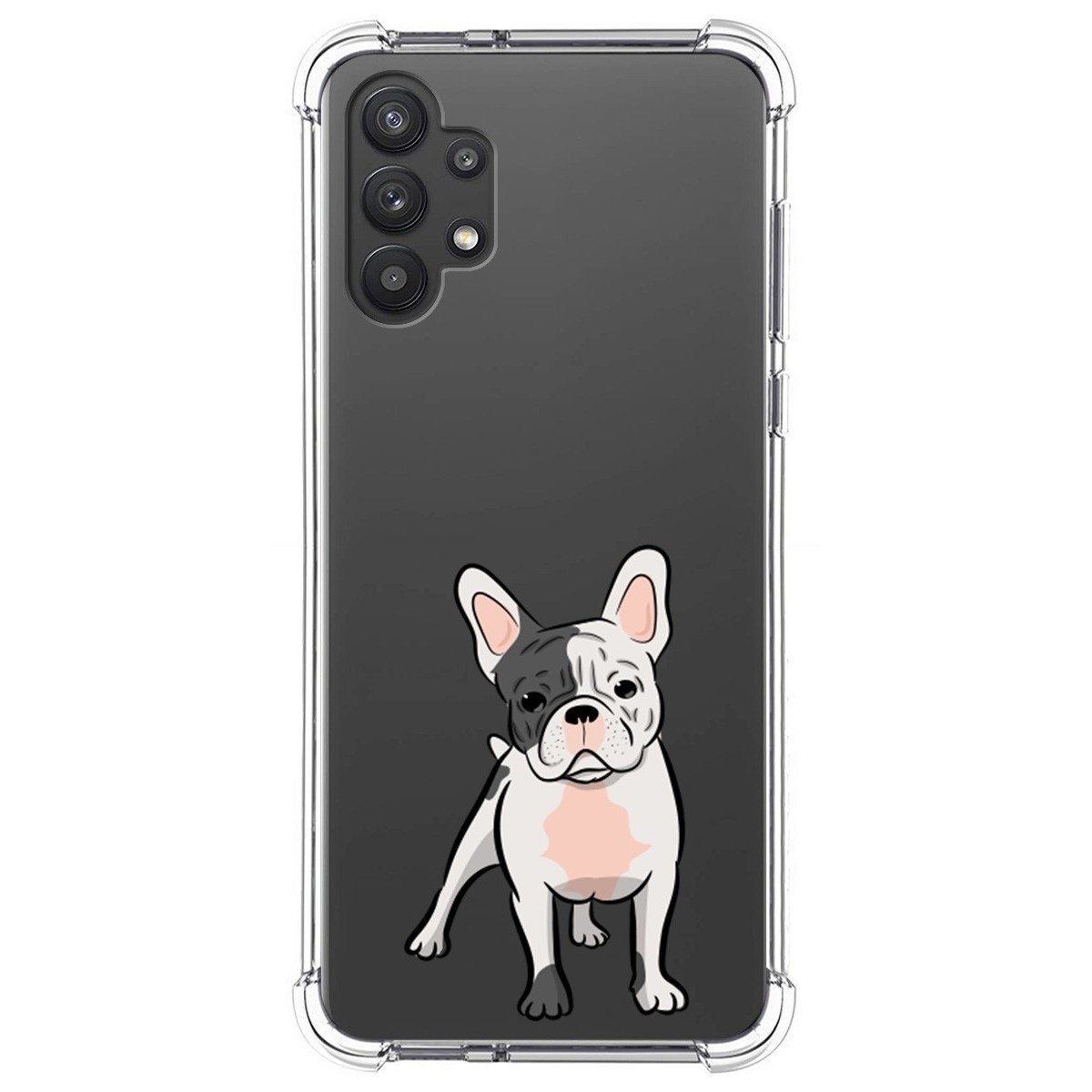 Funda Silicona Antigolpes para Samsung Galaxy A32 5G diseño Perros 06 Dibujos