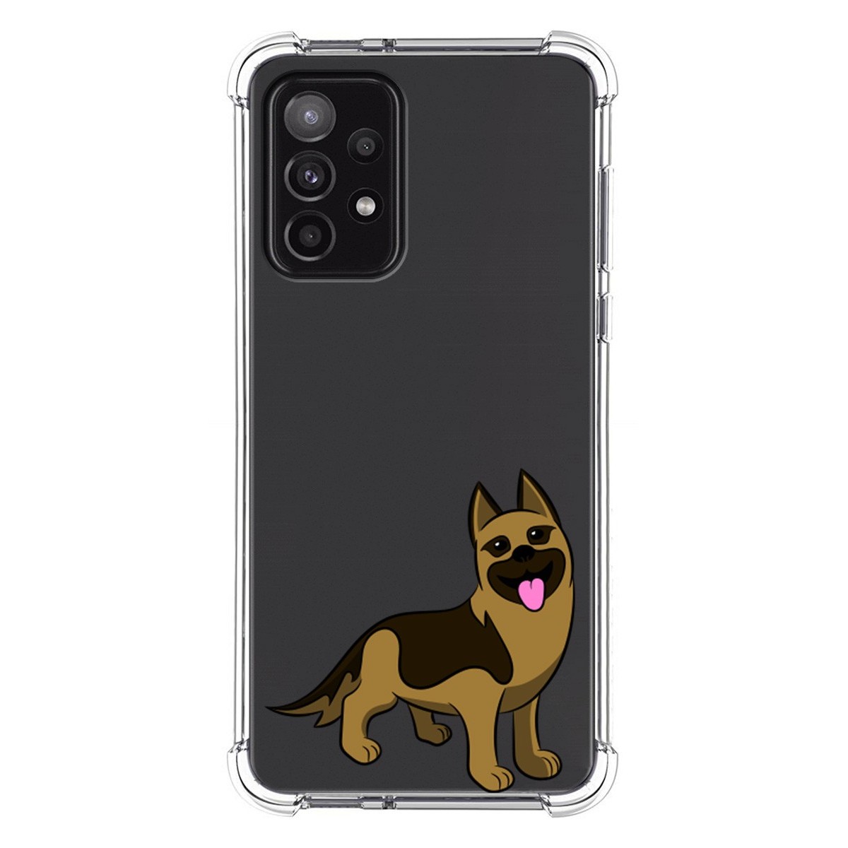 Funda Silicona Antigolpes para Samsung Galaxy A52 / A52 5G / A52s 5G diseño Perros 03 Dibujos