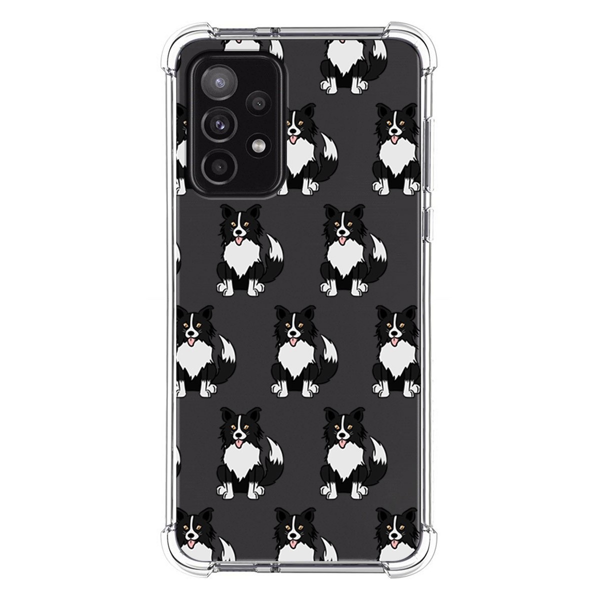 Funda Silicona Antigolpes para Samsung Galaxy A52 / A52 5G / A52s 5G diseño Perros 07 Dibujos