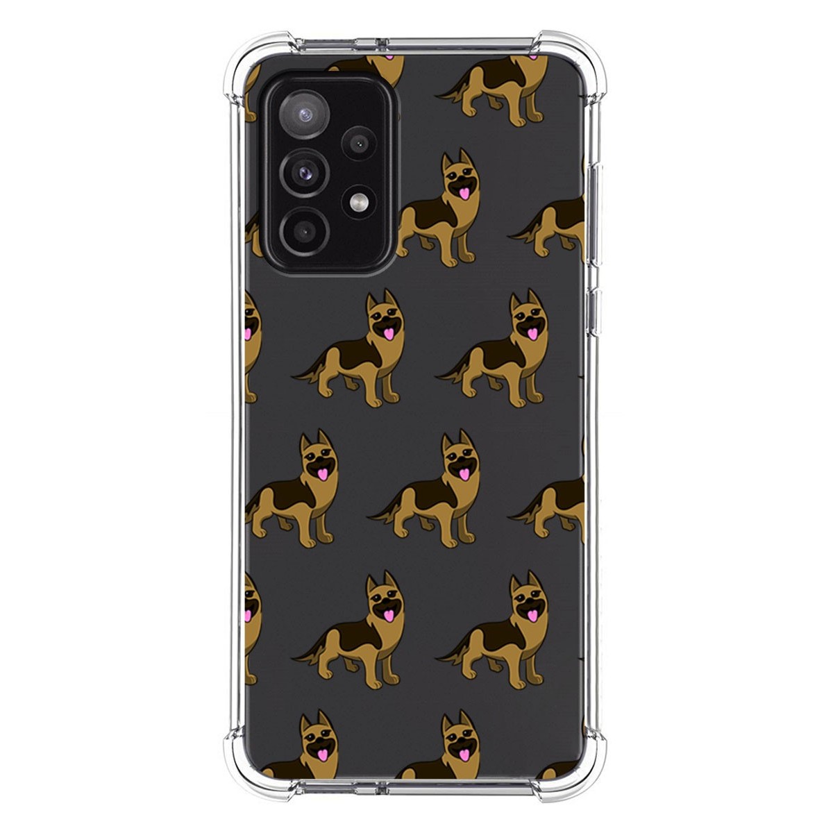 Funda Silicona Antigolpes para Samsung Galaxy A52 / A52 5G / A52s 5G diseño Perros 09 Dibujos