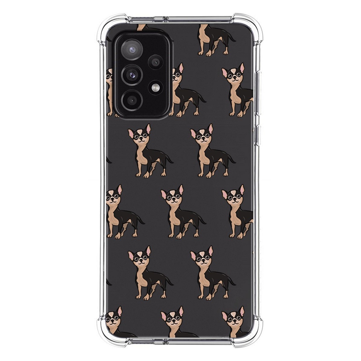 Funda Silicona Antigolpes para Samsung Galaxy A52 / A52 5G / A52s 5G diseño Perros 11 Dibujos