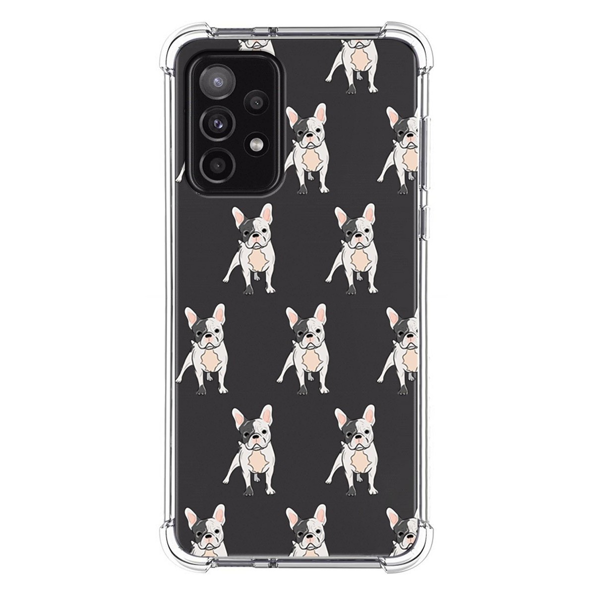 Funda Silicona Antigolpes para Samsung Galaxy A52 / A52 5G / A52s 5G diseño Perros 12 Dibujos