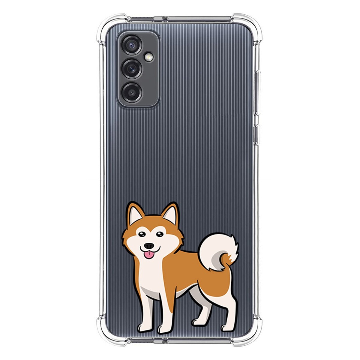 Funda Silicona Antigolpes para Samsung Galaxy M52 5G diseño Perros 02 Dibujos