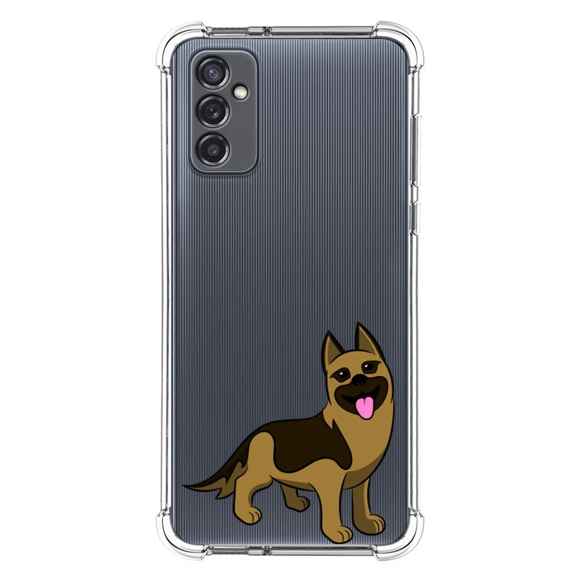 Funda Silicona Antigolpes para Samsung Galaxy M52 5G diseño Perros 03 Dibujos