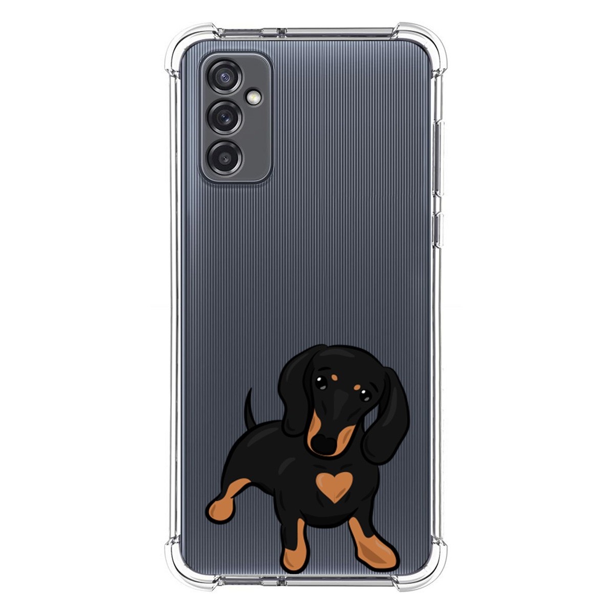 Funda Silicona Antigolpes para Samsung Galaxy M52 5G diseño Perros 04 Dibujos