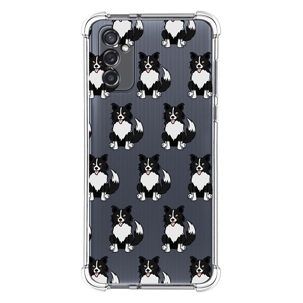 Funda Silicona Antigolpes para Samsung Galaxy M52 5G diseño Perros 07 Dibujos