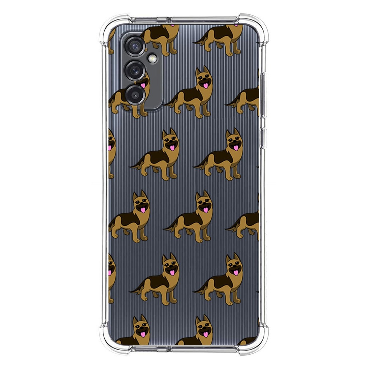 Funda Silicona Antigolpes para Samsung Galaxy M52 5G diseño Perros 09 Dibujos