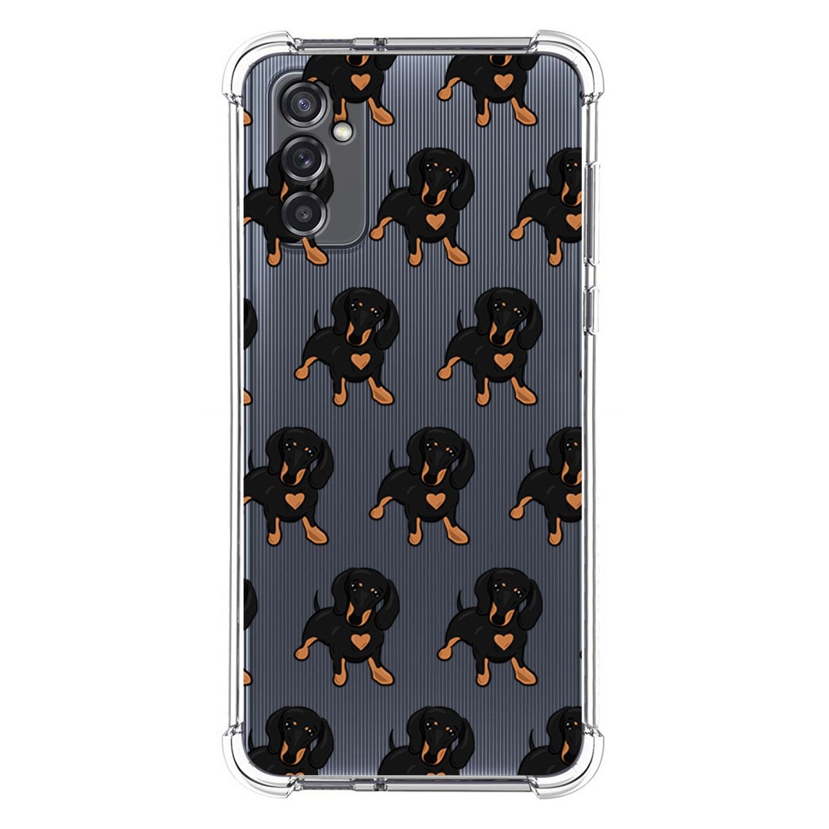 Funda Silicona Antigolpes para Samsung Galaxy M52 5G diseño Perros 10 Dibujos