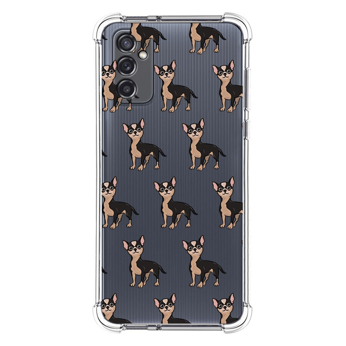 Funda Silicona Antigolpes para Samsung Galaxy M52 5G diseño Perros 11 Dibujos