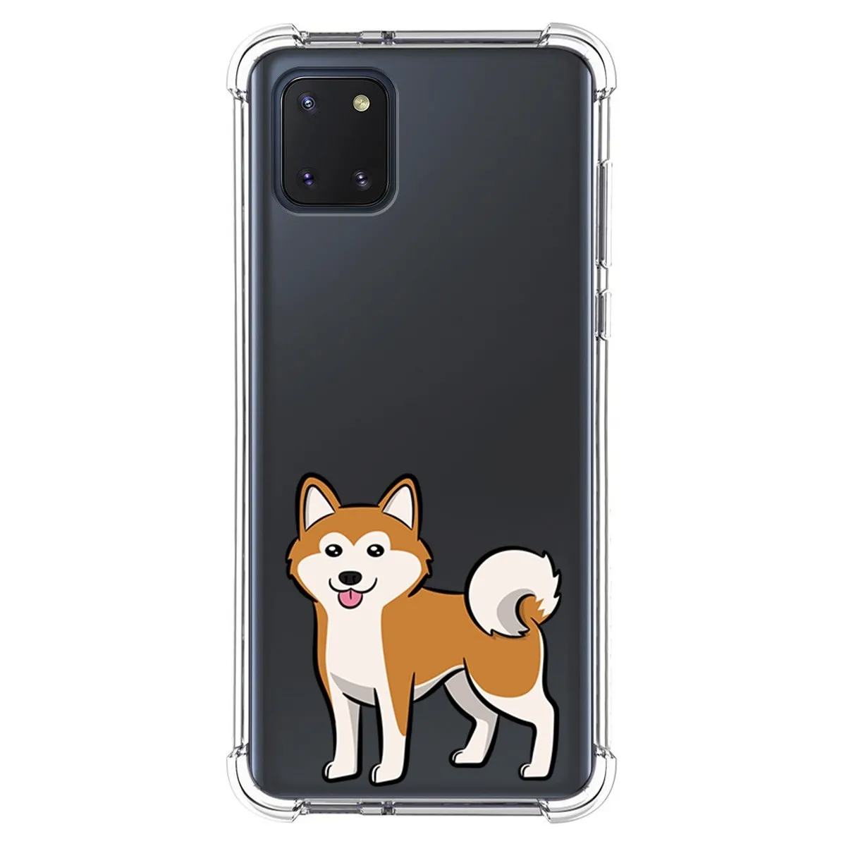 Funda Silicona Antigolpes para Samsung Galaxy Note 10 Lite diseño Perros 02 Dibujos