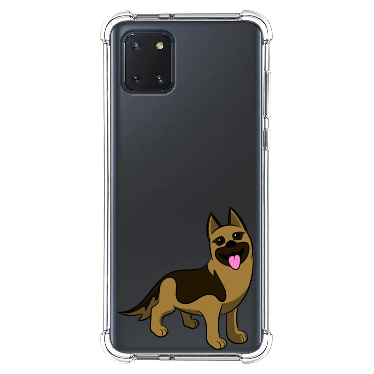 Funda Silicona Antigolpes para Samsung Galaxy Note 10 Lite diseño Perros 03 Dibujos