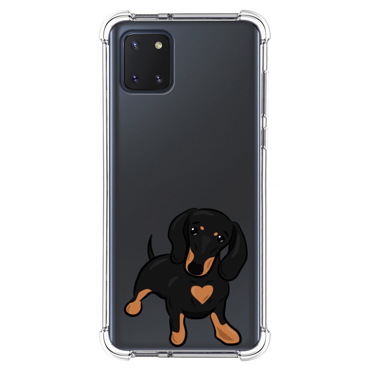 Funda Silicona Antigolpes para Samsung Galaxy Note 10 Lite diseño Perros 04 Dibujos